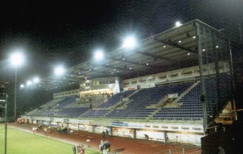 Stadion an der Liebigstraße - Tribüne