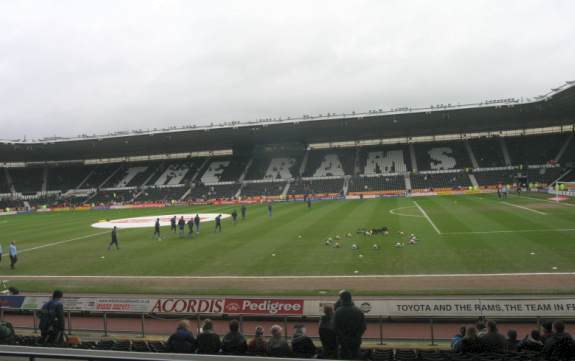 Pride Park - Bombardier East Stand