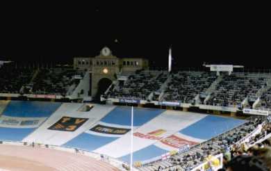 Olympiastadion Montjuic - Kurve