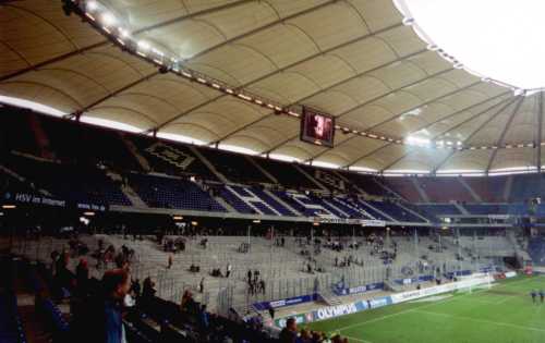Volksparkstadion - Innenansicht