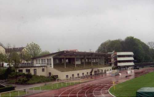 Ludwig-Jahn-Stadion - Haupttribüne Innenansicht