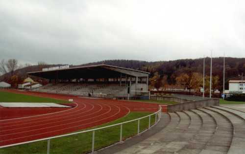Georg-Gassmann-Stadion - Tribüne