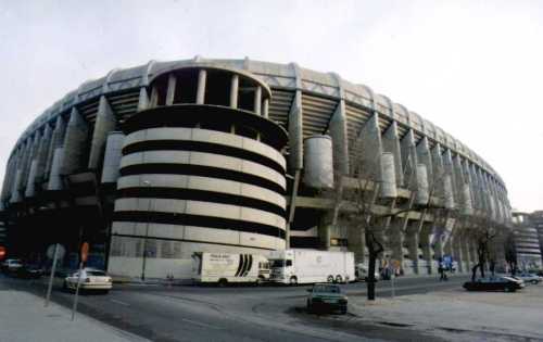 Estadio Santiago Bernabeu - Außenansicht