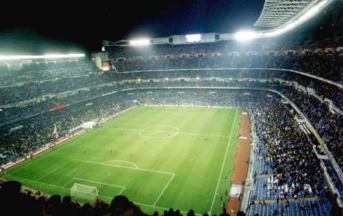 Estadio Santiago Bernabeu - Innenansicht Totale