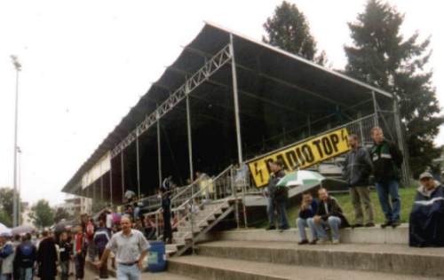 Stadion Bergholz - Zusatztribüne