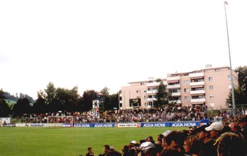 Stadion Bergholz - Heimbereich